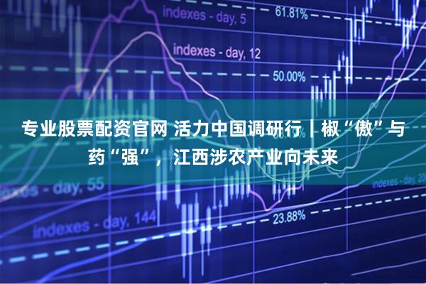 专业股票配资官网 活力中国调研行｜椒“傲”与药“强”，江西涉农产业向未来